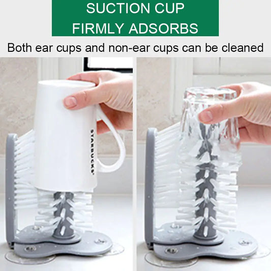 2 In 1 Brush Cup Scrubber