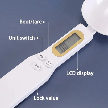 Digital Portable Kitchen Scale Spoon